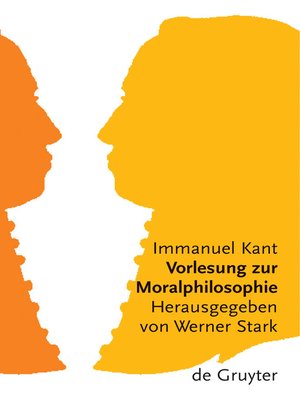 cover image of Vorlesung zur Moralphilosophie